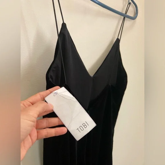 NWT Toni Velvet Mini Dress XS - Picture 9 of 9